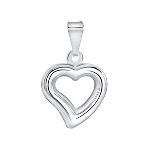 925 STERING SILVER HEART CHARM PENDANT